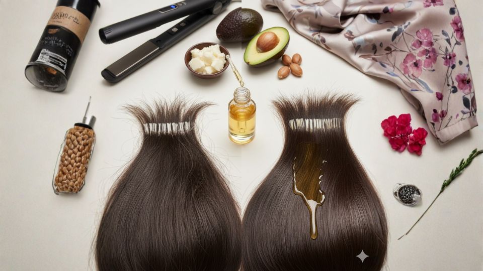 איך מטפלים בקצוות מפוצלים בבית