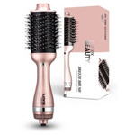 משלוח חינם - מברשת פן חשמלית רוז גולד Cortex Breeze Brush תמונה של משלוח חינם - מברשת פן חשמלית רוז גולד Cortex Breeze Brush מבית קורטקס - מתוך קטלוג HairFix, מוצג באריזת המקור
