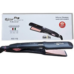 מחליק שיער Ritter XSZ-10y טיטניום מקצועי תמונה של מחליק שיער Ritter XSZ-10y טיטניום מקצועי מבית ריטר - מתוך קטלוג HairFix, מוצג באריזת המקור