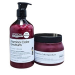 תמונה של מארז לוריאל שמפו ומסכה ויטמינו קולור ספקטרום מבית לוריאל - מתוך קטלוג HairFix, מוצג באריזת המקור