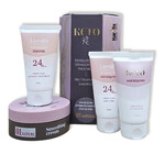 תמונה של משלוח חינם - ערכת קיטו קיט 01 החלקה אורגנית לשיער טבעי מבית לומלו - מתוך קטלוג HairFix, מוצג באריזת המקור