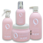 תמונה של מארז ללא מלחים לשיער גלי ומתולתל שמפו + מסכה + סרום + ספריי ללא שטיפה מבית אולייר פריז - מתוך קטלוג HairFix, מוצג באריזת המקור