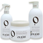 תמונה של מארז ללא מלחים לשיער צבוע ו/או פגום שמפו + מסכה + ספריי ללא שטיפה מבית אולייר פריז - מתוך קטלוג HairFix, מוצג באריזת המקור