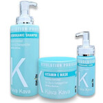 מארז הידרוגני ללא מלחים לשיער יבש ופגום שמפו 1 ליטר + מסכה 550 מ"ל + סרום 125 מ"ל