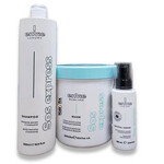 מארז SOS לשיקום מיידי לכל סוגי השיער: שמפו 500 מ"ל + מסכה 1 ליטר + קרם קריסטל תמונה של מארז SOS לשיקום מיידי לכל סוגי השיער: שמפו 500 מ"ל + מסכה 1 ליטר + קרם קריסטל מבית אנווי לוקסרי - מתוך קטלוג HairFix, מוצג באריזת המקור