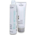 תמונה של מארז SOS לשיקום מיידי שמפו 250 מ"ל ומסכה 250 מ"ל מבית אנווי לוקסרי - מתוך קטלוג HairFix, מוצג באריזת המקור