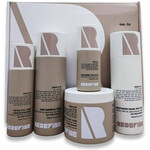 תמונה של משלוח חינם - מארז ארגן ופשתן ללא מלחים לשיער: שמפו + מסכה + מסכה ללא שטיפה + סרום + קרם לחות מבית רידיפיין - מתוך קטלוג HairFix, מוצג באריזת המקור