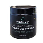 תמונה של יוגורט ג'ל לפיסול ועיצוב השיער 500 מ"ל מבית פייבר אקס - מתוך קטלוג HairFix, מוצג באריזת המקור