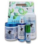 תמונה של מארז סברס לשיער ללא מלחים 4 יח' מבית סברס - מתוך קטלוג HairFix, מוצג באריזת המקור