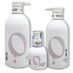 מארז לשיער עם תוספות שיער ללא מלחים שמפו + מסכה + סרום