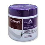 מסכת סילבר Karseell Silver לשיער בלונדיני, מובהר או אפור 500 מ"ל תמונה של מסכת סילבר Karseell Silver לשיער בלונדיני, מובהר או אפור 500 מ"ל מבית קרסיל - מתוך קטלוג HairFix, מוצג באריזת המקור