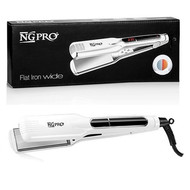 NG PRO - NG-40TFP מחליק רחב תמונה של NG PRO - NG-40TFP מחליק רחב מבית גדעון - מתוך קטלוג HairFix, מוצג באריזת המקור