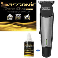 Sassonic ESE777 ZERO cut מכונת תספורת פיניש + שמן מתנה תמונה של Sassonic ESE777 ZERO cut מכונת תספורת פיניש + שמן מתנה מבית ססוניק - מתוך קטלוג HairFix, מוצג באריזת המקור